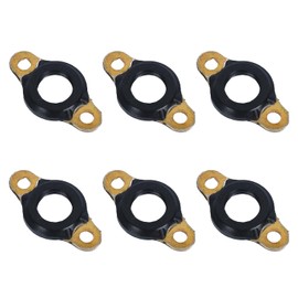 Puruoda Set of 6 Fuel Injector Line Passthrough Seals Compatible with Detroit Diesel Engines DD15 A4720780180, A4720780480