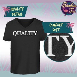 Tweet Me, Maybe? - Men's Ultra-Soft V-Neck T-Shirt – Lightweight, Breathable & Comfortable Everyday Tee CP05 Black