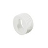 Häfele Wardrobe Hooks White Plastic 20 mm Pack of 4