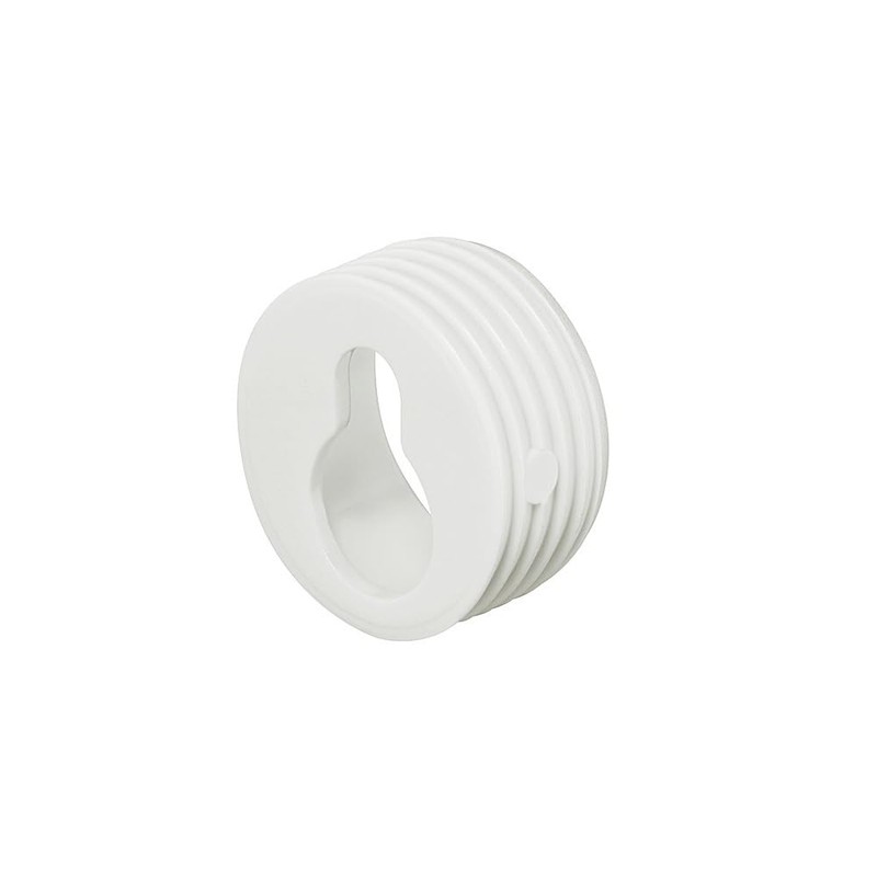 Häfele Wardrobe Hooks White Plastic 20 mm Pack of 4