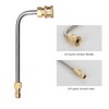Sooprinse Washer Gutter Cleaner Attachment,Pressure Washer Gutter Rod for Lance/Wand