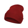 TOP HEADWEAR Mens Womens Solid Color Long Beanie, Rust
