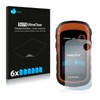 Savvies 6 x screen protectors compatible with Garmin eTrex 20