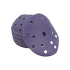 Partuto 50 Pcs 6" 15 Hole 600 Grit Universal Sanding