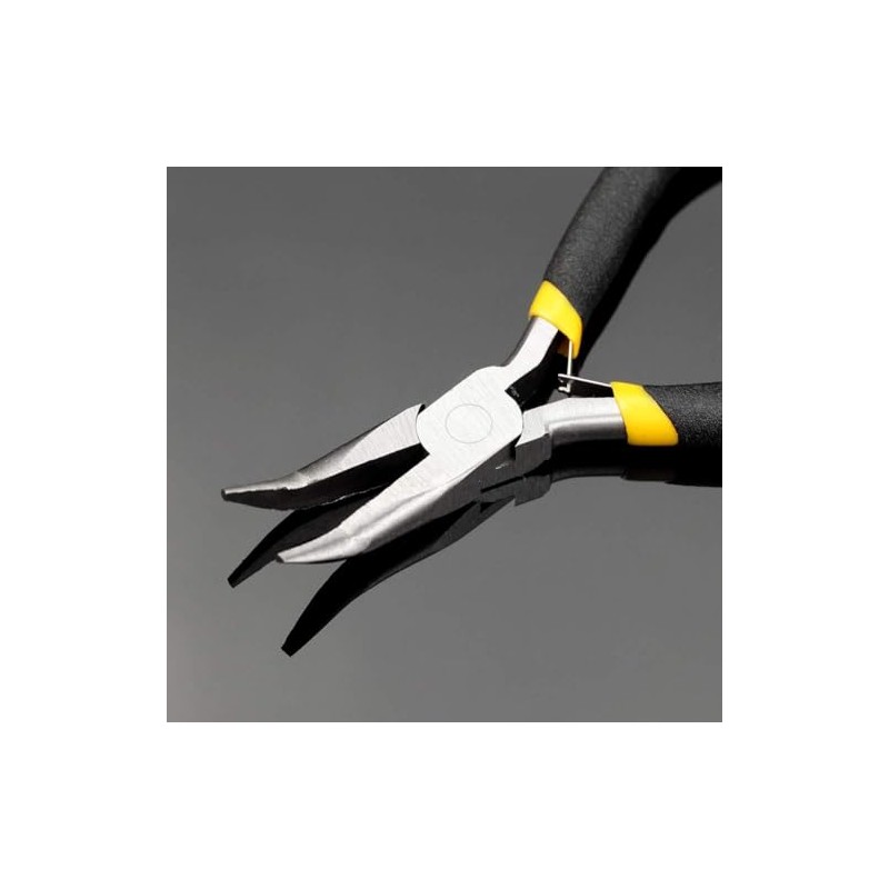 YNR Art Craft Beading Jewellery Making Bent Nose Pliers Tool