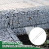 Yaocom 24 Pcs 39.4" x 2" Gabion Cages Spirals 9ga