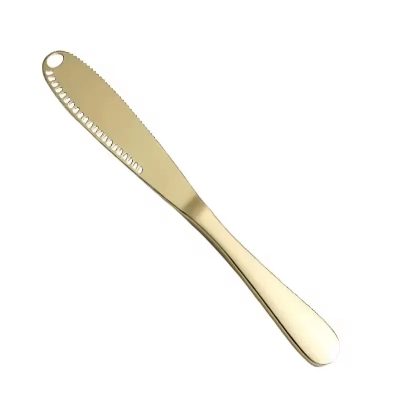 Stainless Steel Butter Spreader Knife for Toast – Multi-Use Jam,