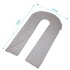 Meiz Full Pregnancy Pillow Cover - U Shaped Pregnancy Pillow