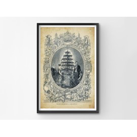 1848 Royal Christmas Tree POSTER! (up to 24 x 36) - Illustrated London News - Victorian - British - England - Decoration - Vintage - Antique (24" x 36")