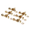 6Pcs Full Closed Guitar Tuning Key Accurate Fast Operation Stable