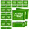 100 Count Makeup Remover Wipes Bulk Individually Wrapped, Travel Towelette