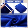 Gilprop 36.2 Inch Felt Card Table Game Cover Blue Foldable