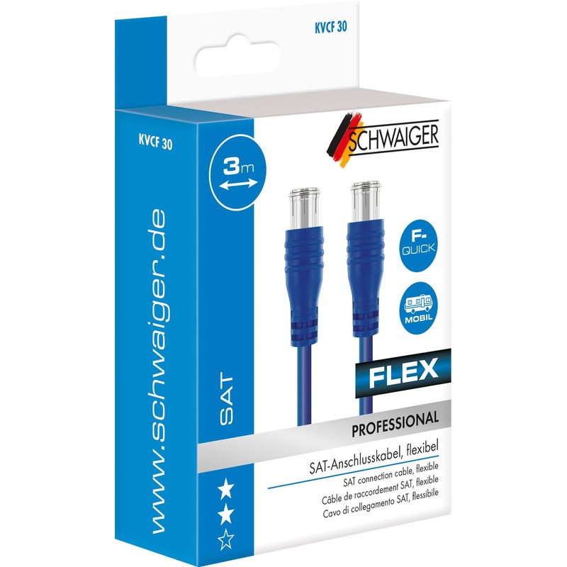 SCHWAIGER KVCF30 538 Coaxial Cable Antenna Cable Satellite Cable 3