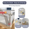 Mahousky Bed Rail, Height Adjustable Toddler Protection Guard with Storage