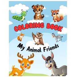 Coloring Book: My Animal Friends