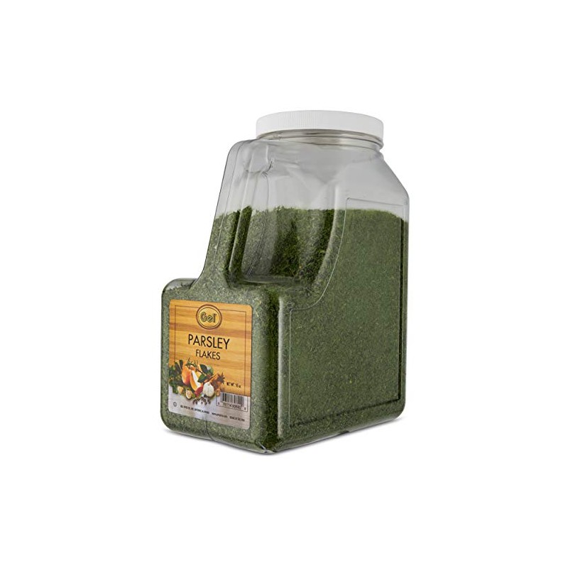 Gel Spice Parsley Flakes Food Service Size 16oz (1lb)