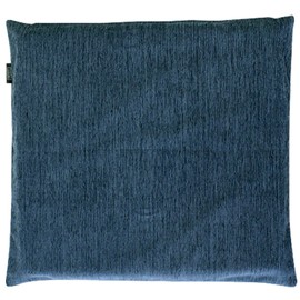 Merry Night MNS641575-72 Zabuton Cover, "Dia", Approx. 21.7 x 23.2 inches (55 x 59 cm), Navy Zipper, Glossy, Corduroy Style, Renewal, Japanese, Western Style, Washable