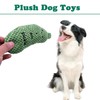 Pickle Squeaky Dog Toy - Durable Plush Chew Toy for