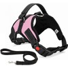 Musonic No Pull Dog Harness, Breathable Adjustable Comfort, Free Leash