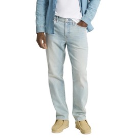 EXPRESS Men's Straight Light Wash Hyper Stretch Jeans