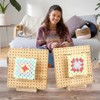 ieron Crochet Locking Board and Pins - Reusable High Quality