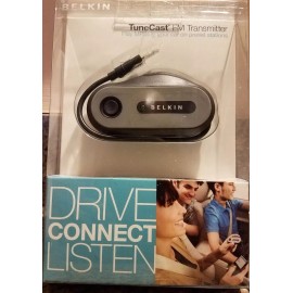 BELKIN TuneCast FM Transmitter Play MP3s in your car on preset stations