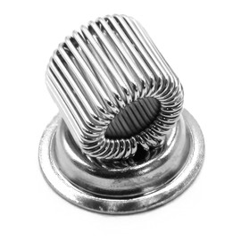 Ashton and Wright - Single Magnetic Metal Pen Holder Ideal for Doctors, Nurses, Pilots, Pack of 3, Silver