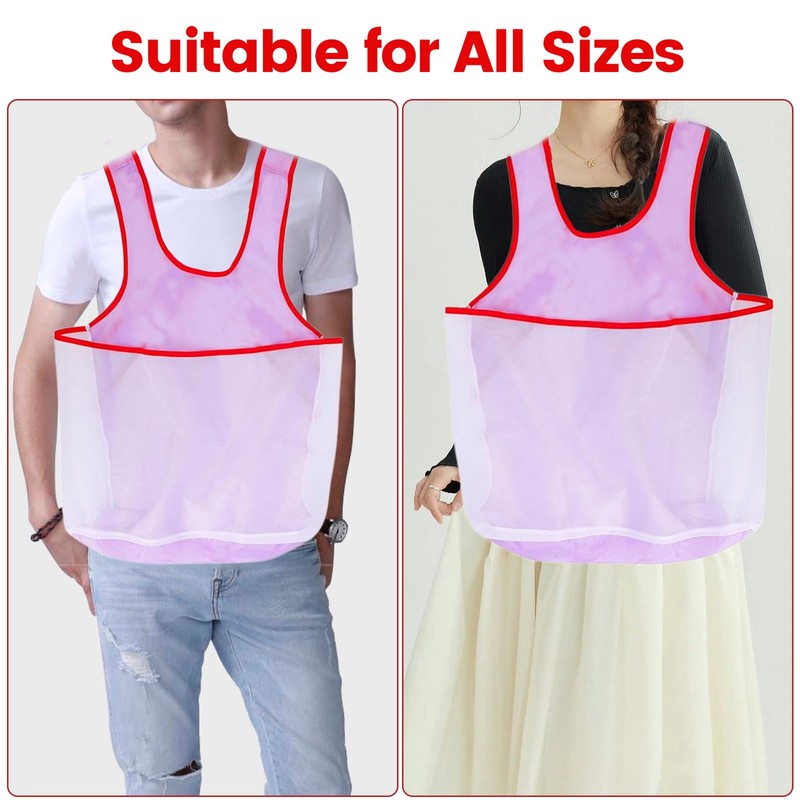 Portable Clothes Drying Apron, Large Capacity Waterproof Laundry Apron with