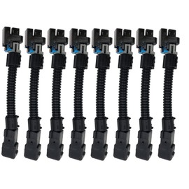 Aokus 8 adaptadores Delphi LS1 LS6 LT1 EV1 a Multec LQ4, LQ9 4.8 5.3 6.0