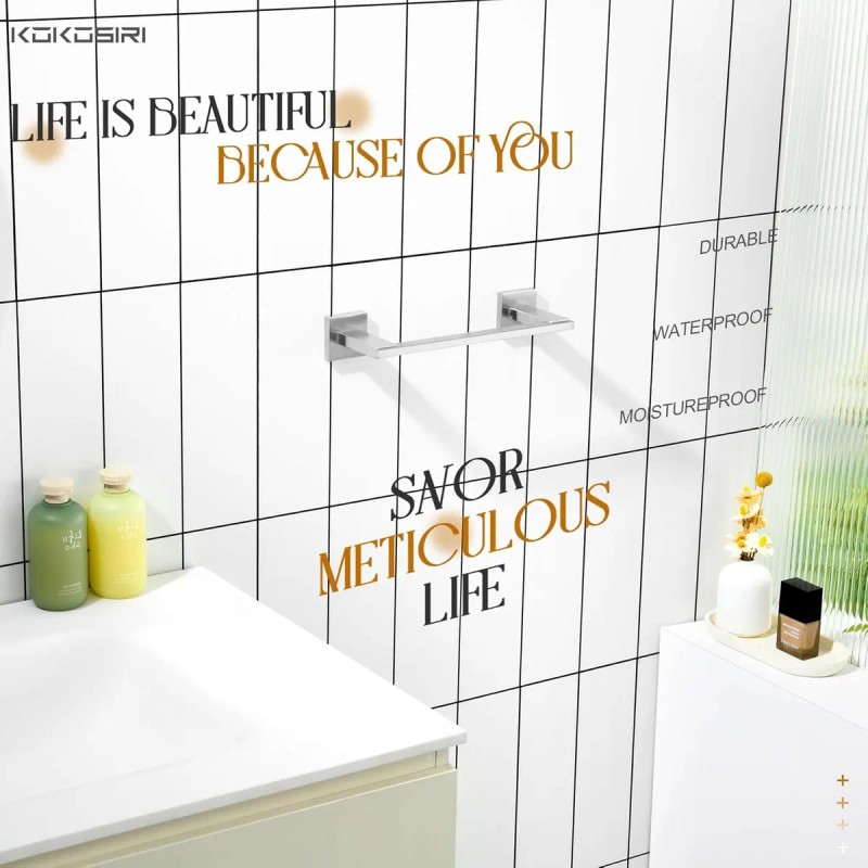 12 Inch Bathroom Towel Bar Bath Towel Holders Hand Towel