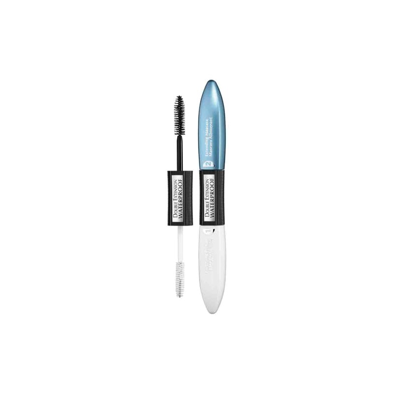 L'Oreal Paris Double Extension 2x Waterproof - 6 ml, Black