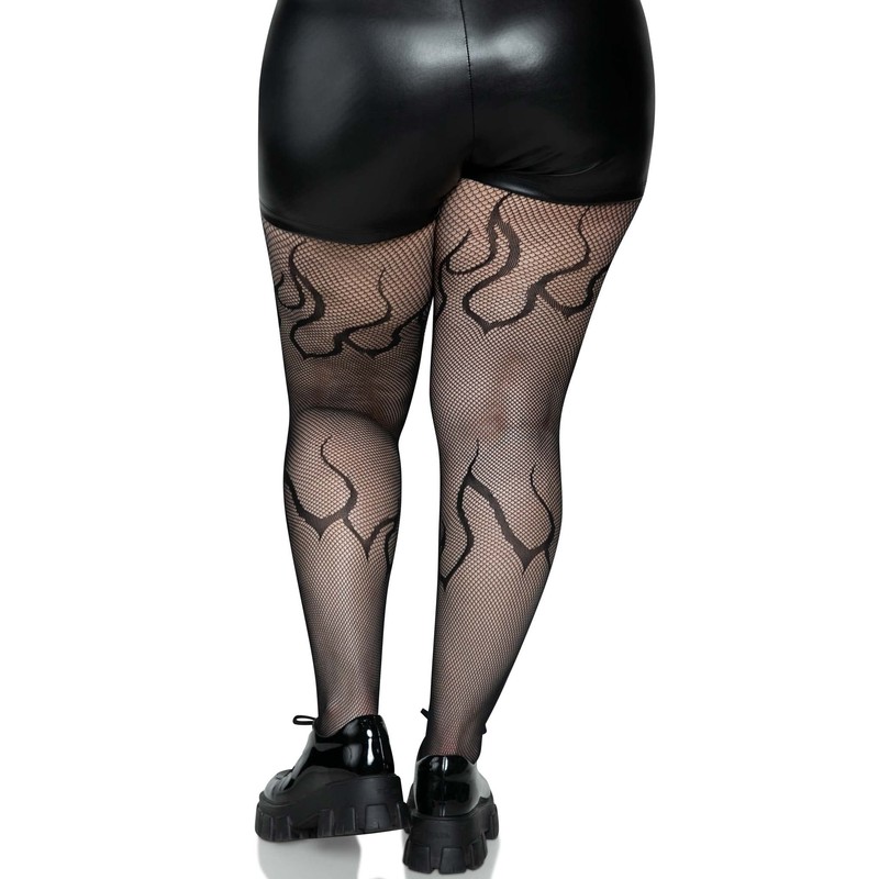 LEG AVENUE Damen Strumpfhose-928822001 Strumpfhose, Black, One Size