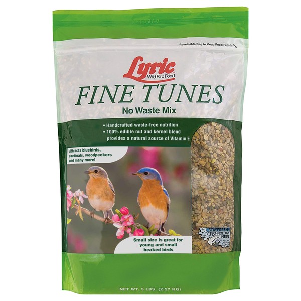 Lyric 2647439 Fine Tunes No Waste Bird Seed Mix, 5 lb