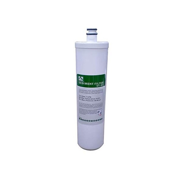 OCS.tec 10 Inch Water Filter Sediment Filter (5 Micron) Reverse