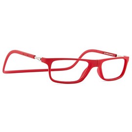 DIDINSKY Magnetic Blue Light Filter Glasses for Women and Men Blue Filter Glasses for Gaming or PC Rubber Touch Temple and Anti-Glare Lenses 6 Colors and 5 Gradations - FARADAY, cherry square