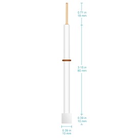 stonylab Platinum Sheet Electrode, 10x10x0.1mm, 99.99% Purity SGS Certified Pt for Electrochemistry