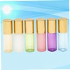 Healeved 6pcs 3ml Roll-Bottle Essential Oil Bottles Set Leakproof Portable