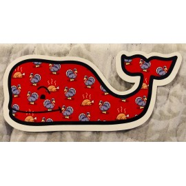 Vineyard Vines Red Thanksgiving sticker-NEW!