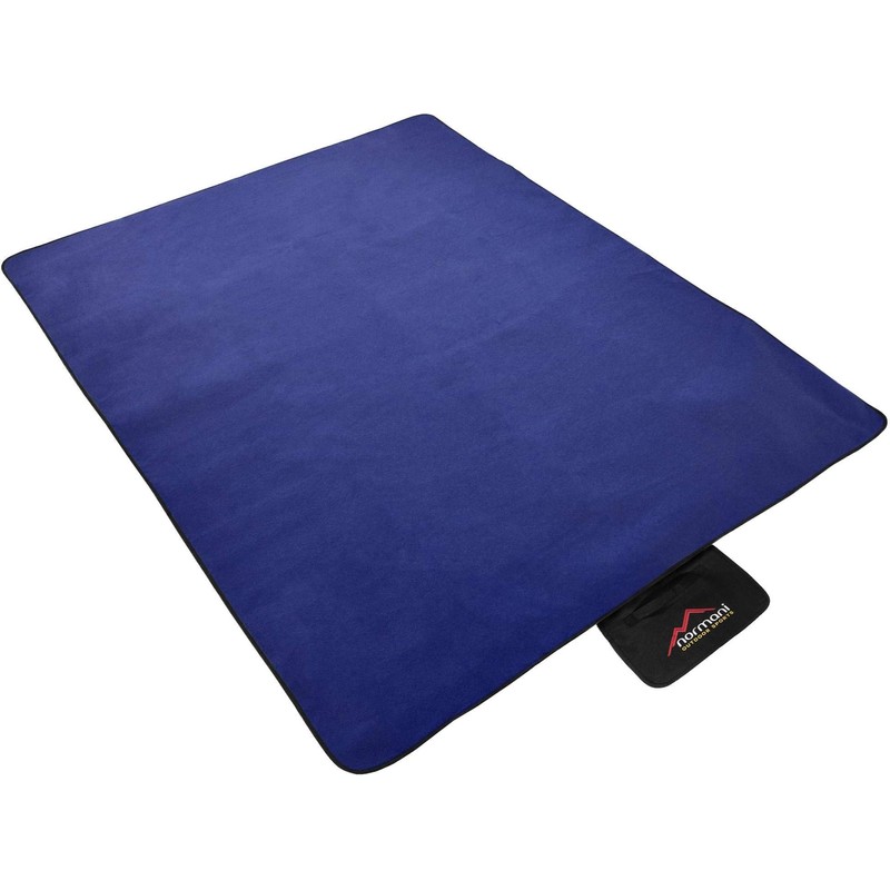 normani Outdoor Camping Blanket Fleece with Carry Handle Waterproof Insulated