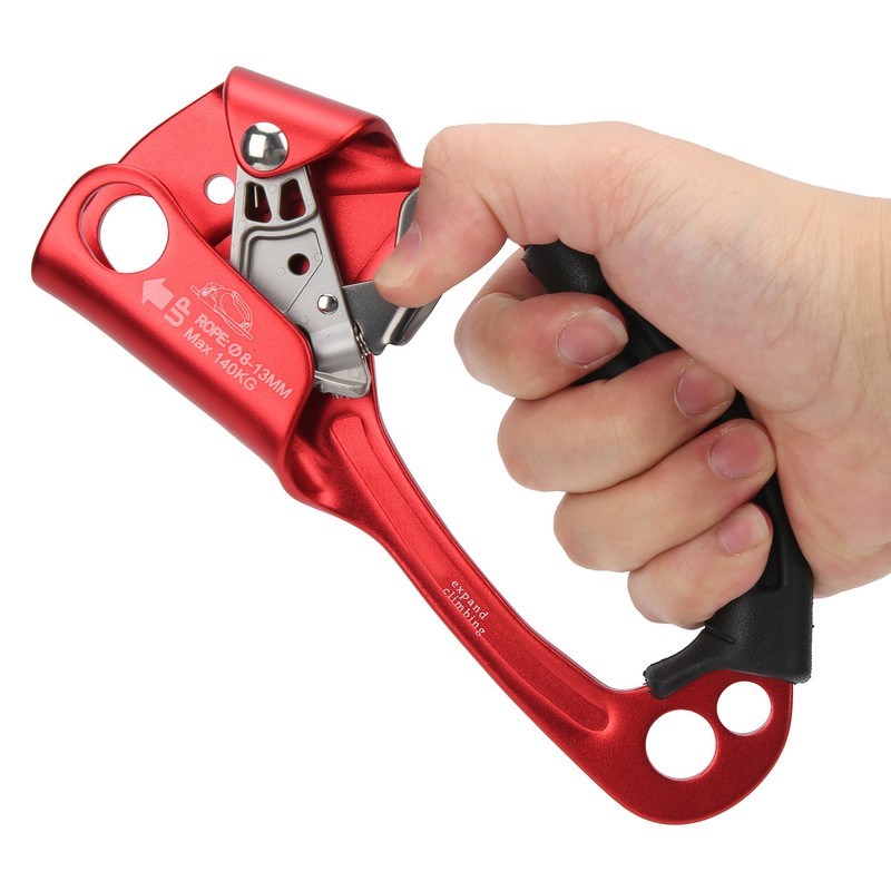 Climbing Ascender Rock Rappelling Right Hand Riser Arborist Gear Rope