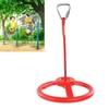 Children Gym Rotating Wheel Plastic Directional Wheel Kids Outdoor Fitness
