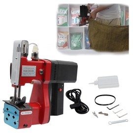 Sewing Machines for Beginner, Portable Metal Portable Electric Sewing Machine High Strength, Good Toughness, Portable Sewing Machine Mini with 10Built-in Stitches, for Christmas gift