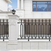 Fence Finials Trident Spear High-Impact Aluminium Alloy Black Finial Fence