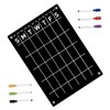 jojofuny Magnetic Memo Planning Whiteboard Set Easy to Write Erase