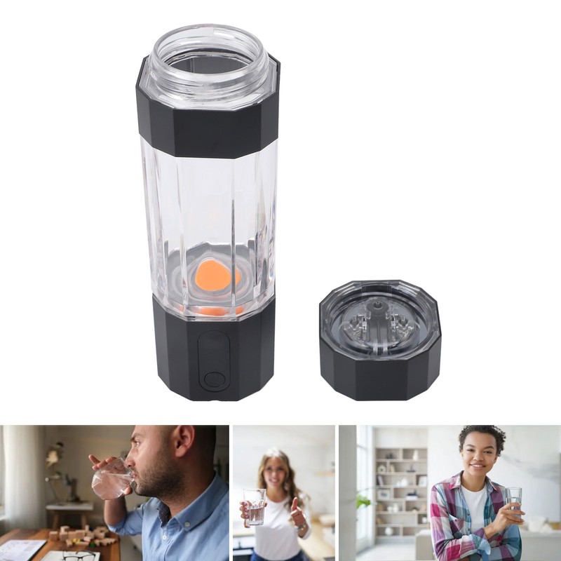 Hydrogen Water Bottle 208ml Rechargeable Portable Hydrogen Water Generator 1600mAh