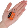 2-Pack TSA Approved 3-Digit Luggage Locks with Open Alert Indicator