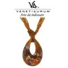 Venetiaurum Murano Glass Necklace 925 Silver Made in Italy