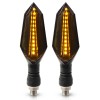 Unbranded 4x M10 Arrow Universal Motorcycle Flowing Turn Signal Light