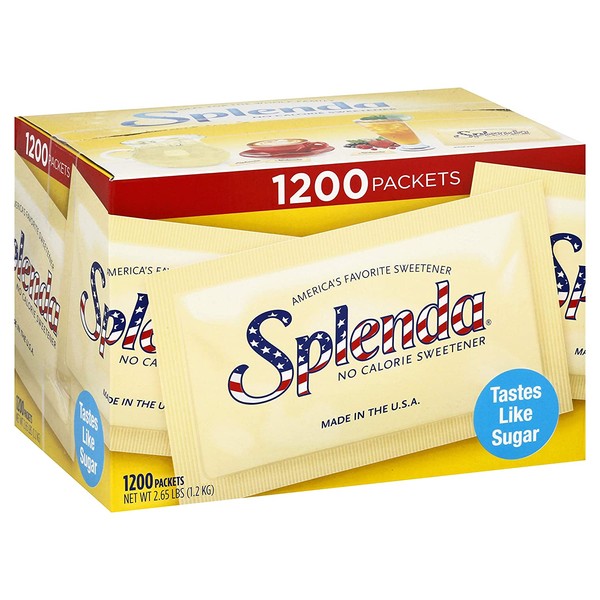 SPLENDA No Calorie Sweetener, Single-Serve Packets (1,200 Count)