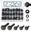 SATANTECH 272Pcs Flange Hex Bolts and Nuts Kit,M6 Bolt,M8 x1.25